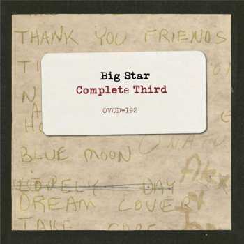 3CD/Dobozkészlet Big Star: Complete Third