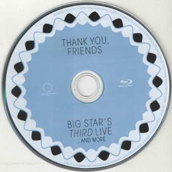 2CD/Blu-ray Big Star's Third: Thank You, Friends: Big Star's Third Live...And More
