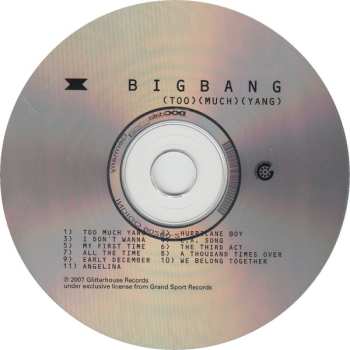 CD Bigbang: (Too) (Much) (Yang)