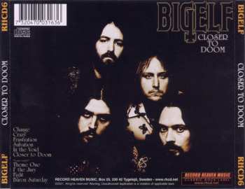 CD Bigelf: Closer To Doom