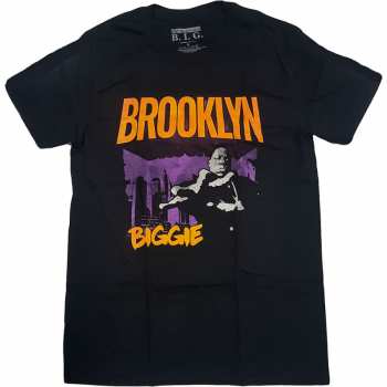 Merch Biggie Smalls: Tričko Brooklyn Orange  S