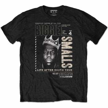 Merch Biggie Smalls: Póló Life After Death Tour 