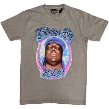 Merch Biggie Smalls: Póló Rip Airbrush