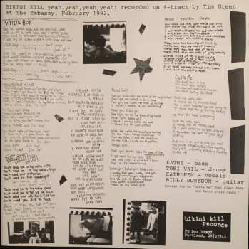 LP Bikini Kill: Yeah Yeah Yeah Yeah