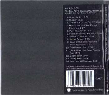 CD David Johnson: Old Time North Carolina Mountain Music