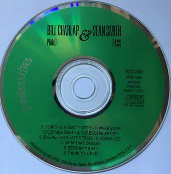 CD Bill Charlap: Bill Charlap & Sean Smith