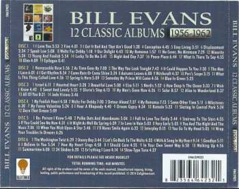 6CD/Dobozkészlet Bill Evans: 12 Classic Albums 1956-1962