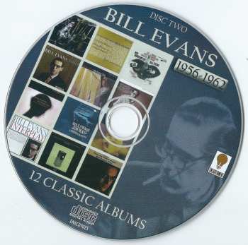 6CD/Dobozkészlet Bill Evans: 12 Classic Albums 1956-1962