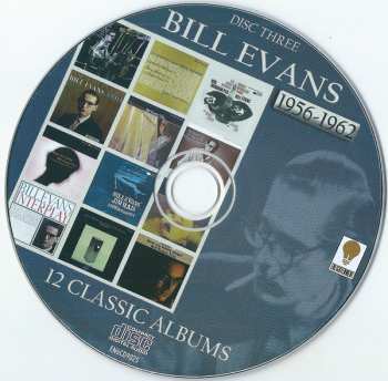 6CD/Dobozkészlet Bill Evans: 12 Classic Albums 1956-1962