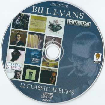 6CD/Dobozkészlet Bill Evans: 12 Classic Albums 1956-1962
