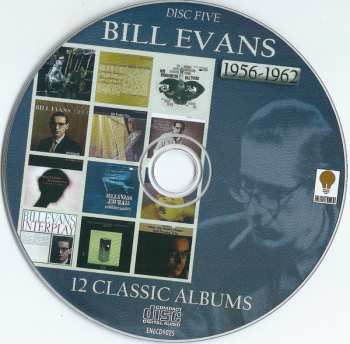 6CD/Dobozkészlet Bill Evans: 12 Classic Albums 1956-1962