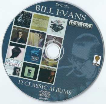 6CD/Dobozkészlet Bill Evans: 12 Classic Albums 1956-1962