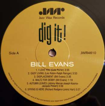 LP Bill Evans: Dig It! LTD