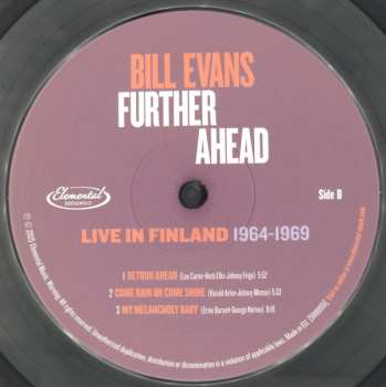 2LP Bill Evans: Further Ahead (Live In Finland 1964-1969) LTD | NUM