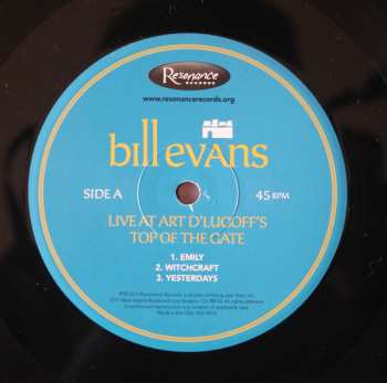 CD Bill Evans: Live At Art D'lugoff's Top Of The Gate - Ltd Shm