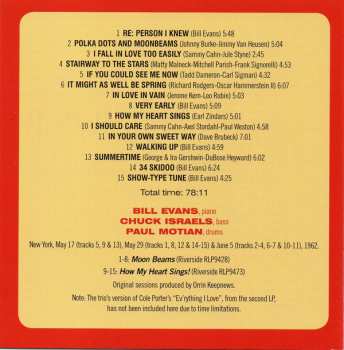 CD Bill Evans: Master Pianist LTD
