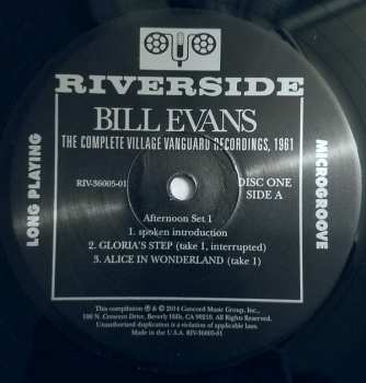 4LP/Dobozkészlet Bill Evans: The Complete Village Vanguard Recordings, 1961