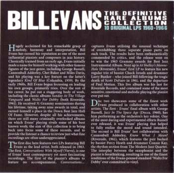 4CD/Dobozkészlet Bill Evans: The Definitive Rare Albums Collection