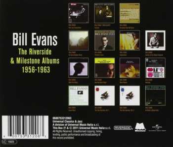 15CD/Dobozkészlet Bill Evans: The Riverside & Milestone Albums 1956 - 1963