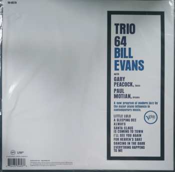 LP Bill Evans: Trio 64