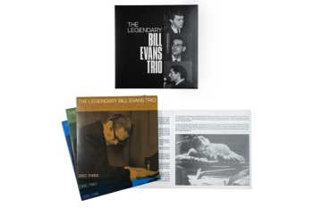 3CD/Dobozkészlet The Bill Evans Trio: The Legendary Bill Evans Trio