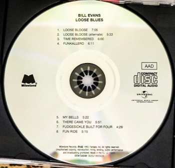 CD Bill Evans: Loose Blues