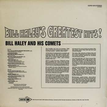 LP Bill Haley And His Comets: Bill Haley's Greatest Hits!