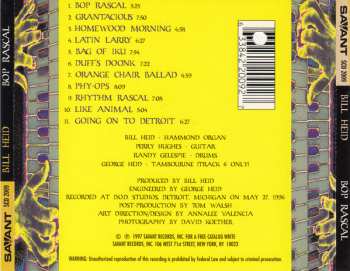 CD Bill Heid:  Bop Rascal