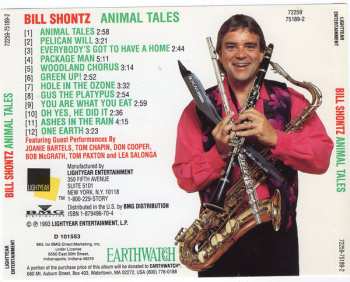 CD Bill Shontz: Animal Tales