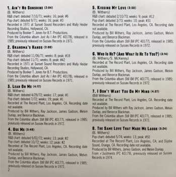 CD Bill Withers: Lean On Me: The Best Of Bill Withers