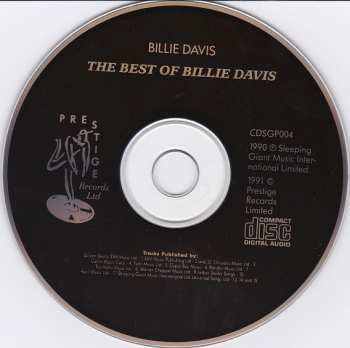 CD Billie Davis: The Best Of Billie Davis
