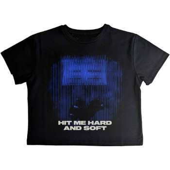 Merch Billie Eilish: Női Crop Top Hmhas Blue Lines