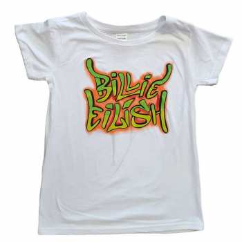 Merch Billie Eilish: Gyermek Girls Póló Graffiti 