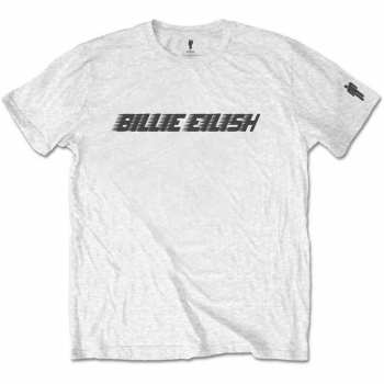 Merch Billie Eilish: Gyerek póló Black Racer Logo Billie Eilish 