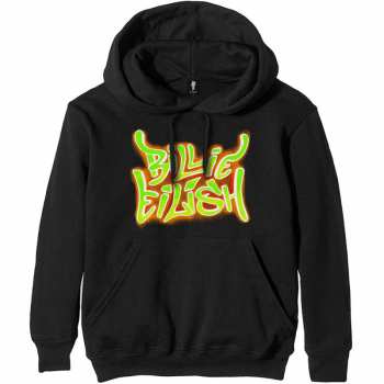 Merch Billie Eilish: Felső Airbrush Flames Blohsh 