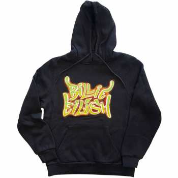 Merch Billie Eilish: Felső Airbrush Flames Blohsh 