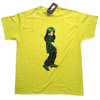 Merch Billie Eilish: Póló Anime Billie 