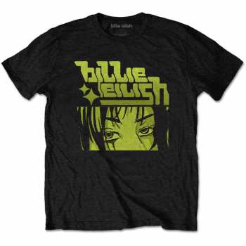 Merch Billie Eilish: Póló Anime Logo Billie Eilish
