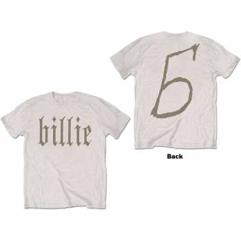 Merch Billie Eilish: Tričko Billie 5  S