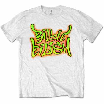 Merch Billie Eilish: Póló Graffiti 