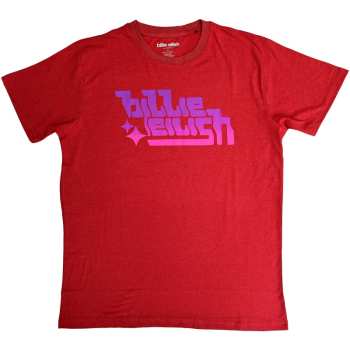 Merch Billie Eilish: Póló Purple Logo Billie Eilish