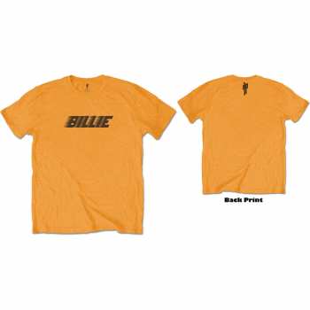Merch Billie Eilish: Tričko Racer Logo Billie Eilish & Blohsh  S