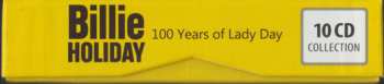 10CD/Dobozkészlet Billie Holiday: 100 Years Of Lady Day