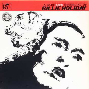 Album Billie Holiday: A Rare Live Recording Of Billie Holiday