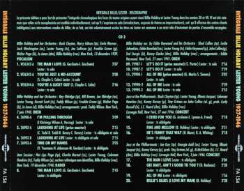 3CD Billie Holiday: Complete Billie Holiday Lester Young / Intégrale Billie Holiday Lester Young 1937-1946