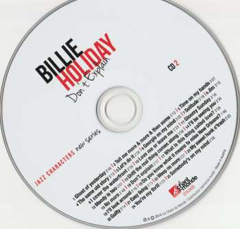 3CD Billie Holiday: Don't Explain