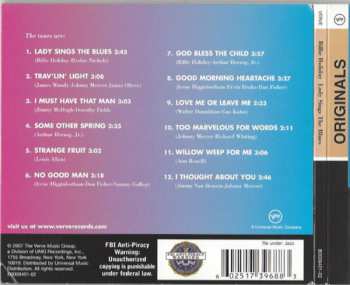 CD Billie Holiday: Lady Sings The Blues