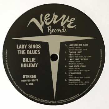 LP Billie Holiday: Lady Sings The Blues