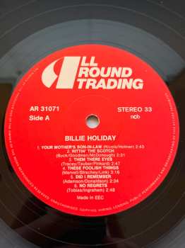 3LP/Dobozkészlet Billie Holiday: The Lady Sings The Blues