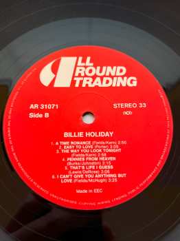 3LP/Dobozkészlet Billie Holiday: The Lady Sings The Blues